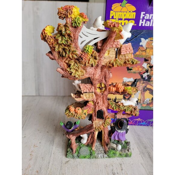 Vintage fantasy tree house Halloween village accessory ghost home decor - Picture 11 of 16